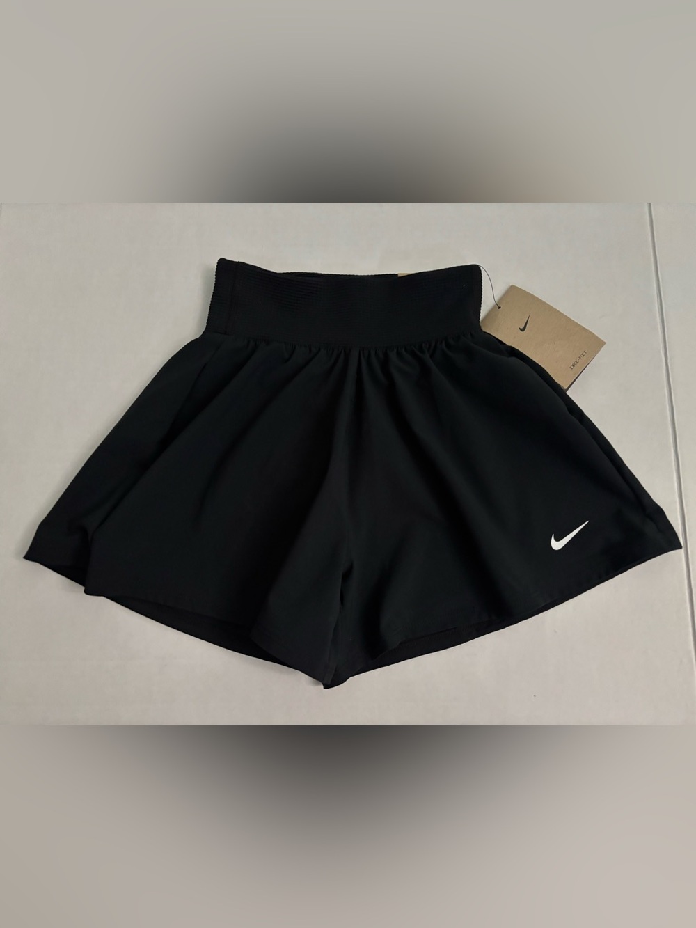 New! Nike Dri-fit Woven loose fit Shorts for Girls Black size XS